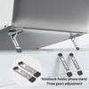 Mini Portable Laptop Stand 3 Gears Adjustable Foldable Invisible Keyboard Phone Holder Aluminum Support Universal Computer Accessories For Macbook