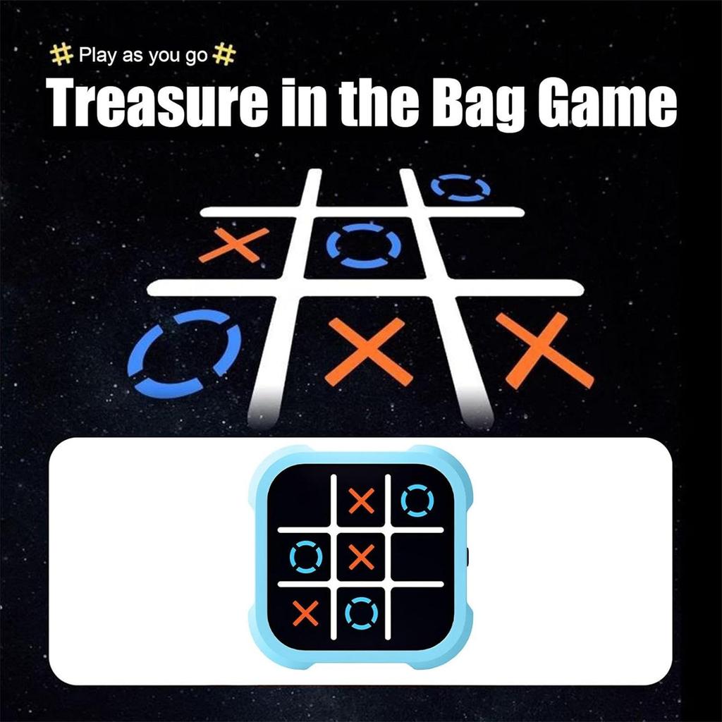 Портативная игровая консоль-головоломка 3 в 1. Портативные дорожные игры для детей и взрослых от 3 лет, способствующие развитию образования и памяти с помощью настольных игр