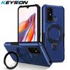 KEYSION Противоударный чехол для Redmi 12C 10A 9C 9A 9T 9 Power, мягкий силикон + кольцо-подставка для ПК, задняя крышка для телефона Xiaomi Redmi A1 A2