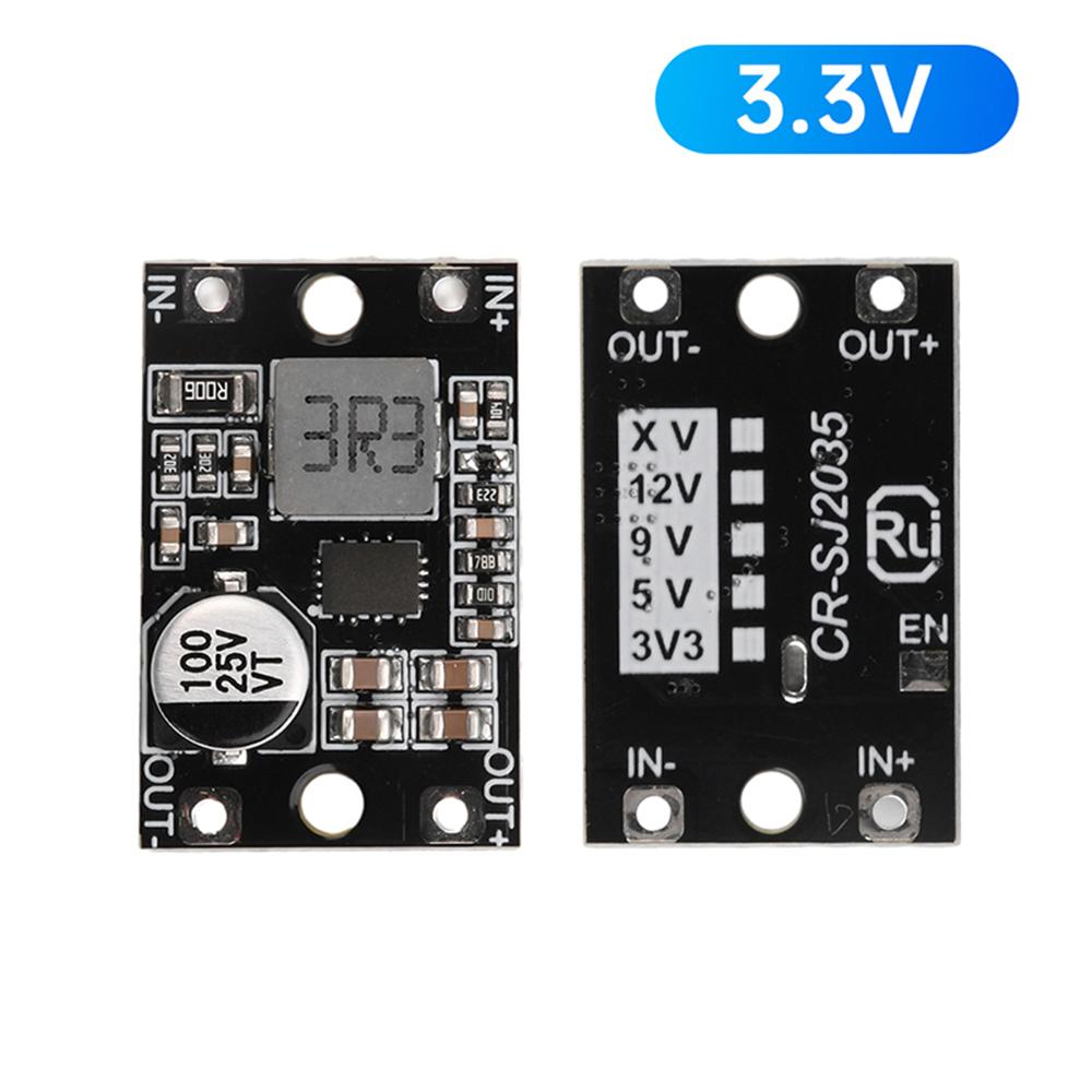 DC-DC Auto Lift Module Wide Voltage 3-20V Input to 3.3V/5V/12V Li-ion Battery Power Management Module Maximum 3.5A