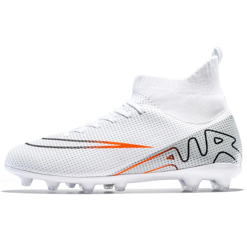 Large Size New Football Shoes Men's Outdoor Grass Long and Short Nails Football Shoes Soccer Shoes One Piece 2025