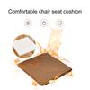 Подушка на стул с завязками Фиксированная Дышащая Хлопково-льняная Гостиная Удобное Сиденье Ягодицы
