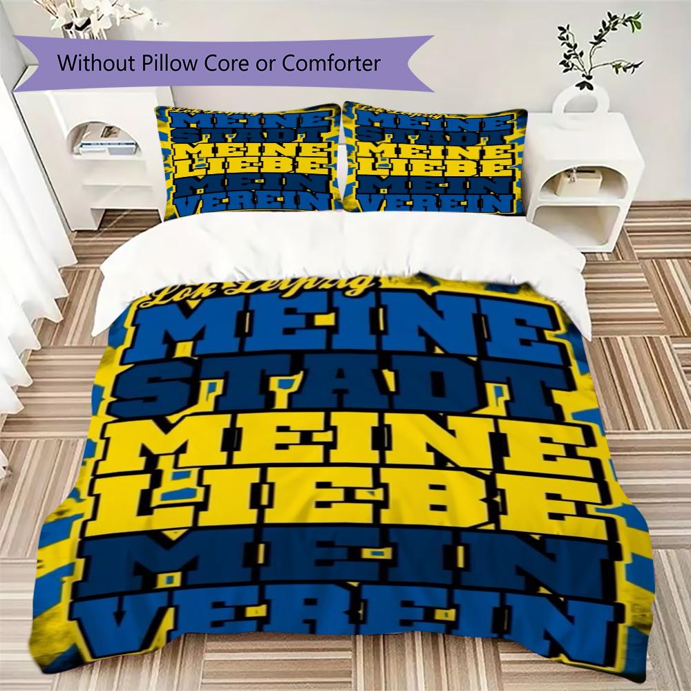 Lokomotive Leipzig 6 Pattern Bedding,Quilt Set Quilt Cover Pillowcase Home Birthday Gift(1 * duvet cover + 2 * pillowcase, without core)_lx