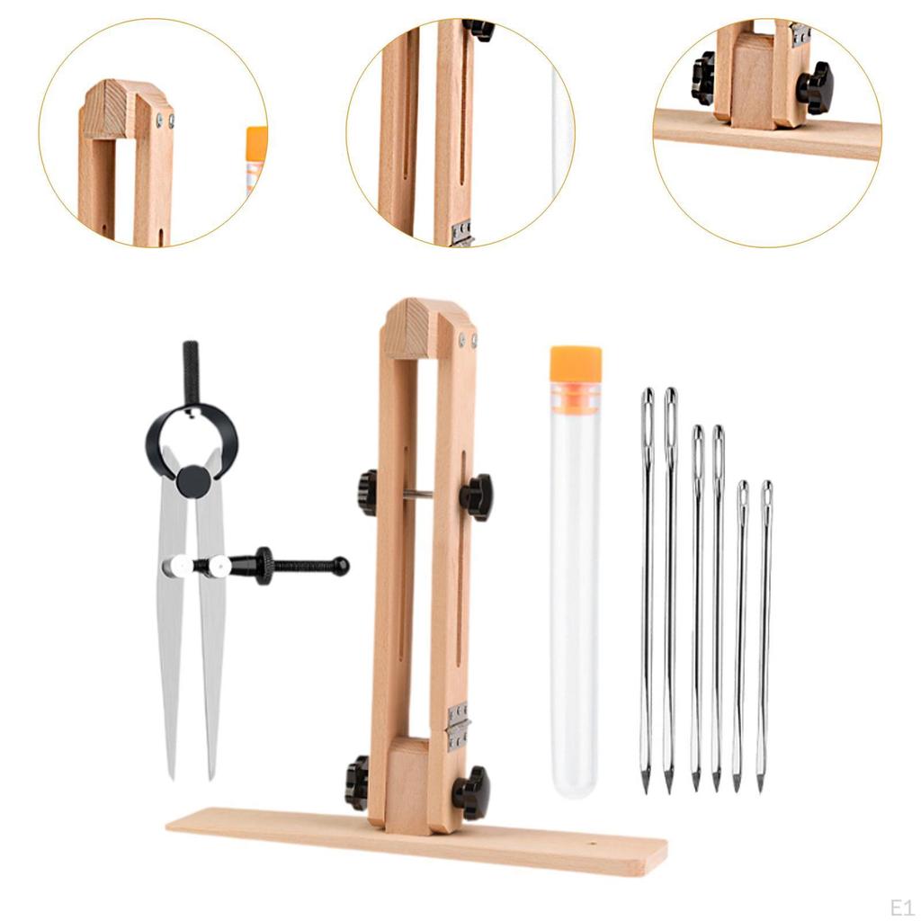 Кожаный зажим для пони Настольный рабочий инструмент Настольный шнуровка Шитье