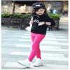 2021 Kids Girl Pants Spring Autumn Candy Color Elastic Pencil Trousers Child Solid Leggings  Children Clothing