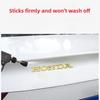 FIQ1 Honda Logo Sticker Letter Label for Motorcycle Sticker Logo Waterproof Stickers for Pcx160 Nss350 Pcx125 Cbr650r Fuel Tank