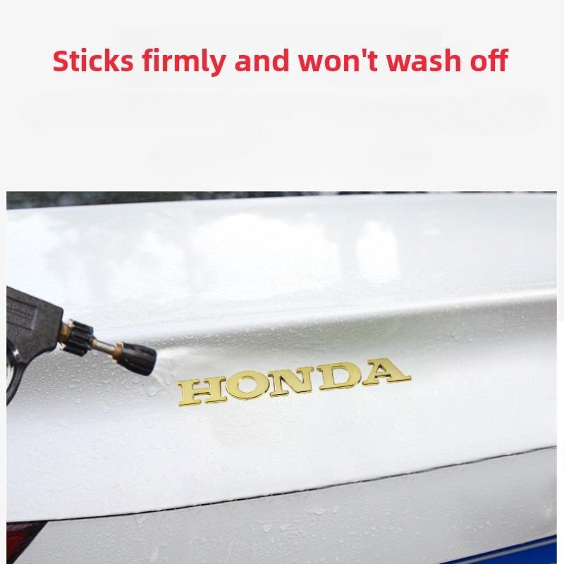 FIQ1 Honda Logo Sticker Letter Label for Motorcycle Sticker Logo Waterproof Stickers for Pcx160 Nss350 Pcx125 Cbr650r Fuel Tank
