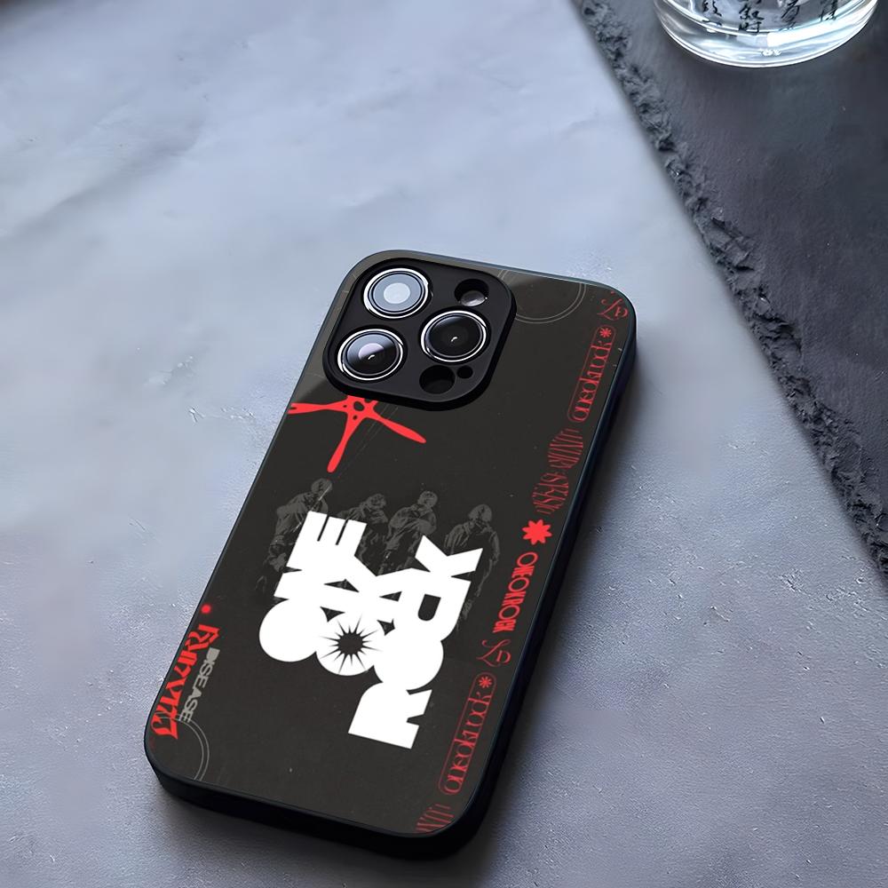 Чехол для телефона ONE OK ROCK Закаленное стекло Для IPhone 17 13 14 16 12 15 11 Pro Max Plus Mini X XR SE2020 Coque