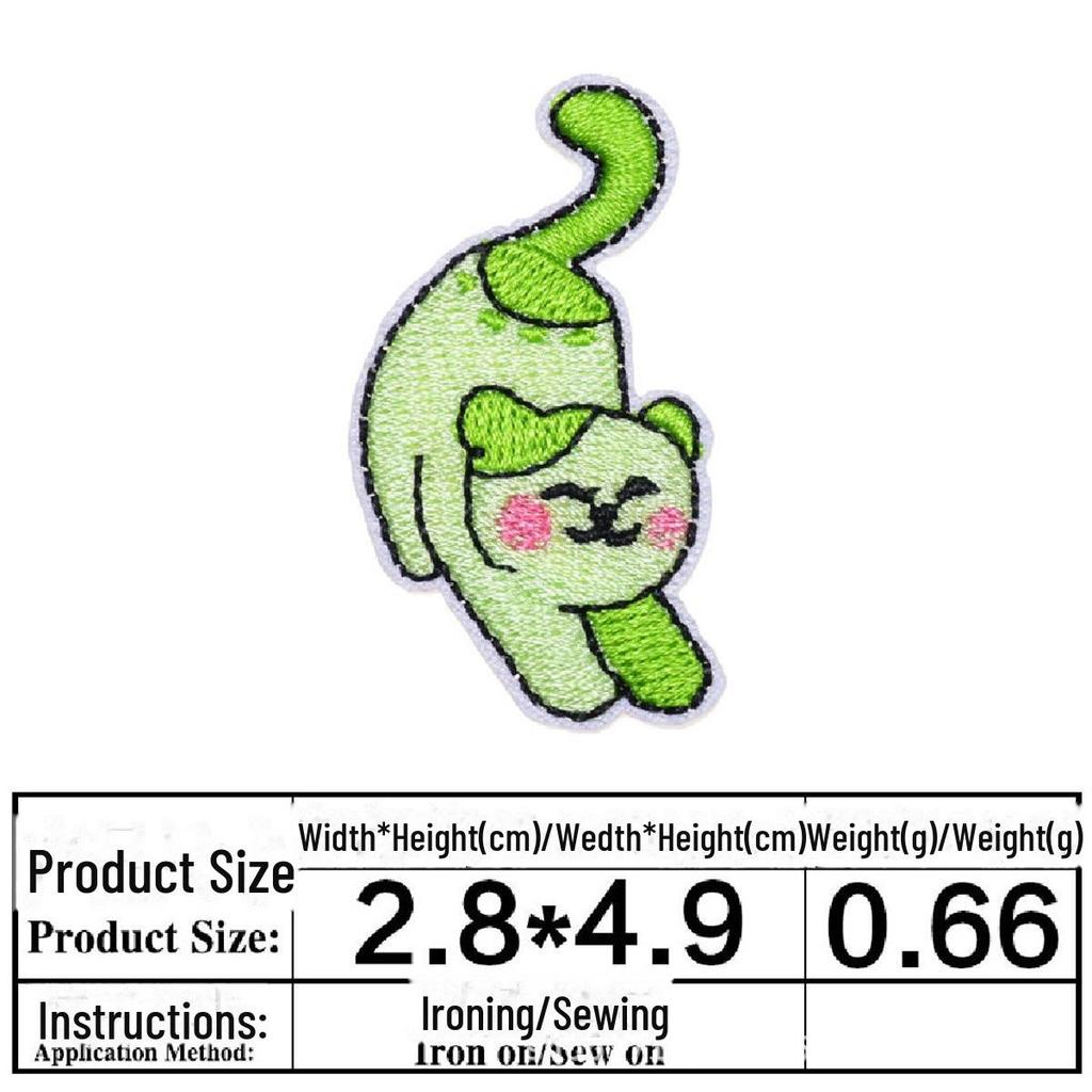 Нашивки с изображением животных для украшения детской одежды