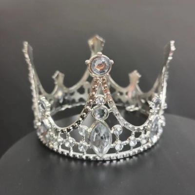Корона торт Топпер искусственный кристалл тиара сверкающее украшение торта свадебный торт декор на день рождения