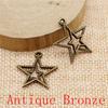 Hollow Pentagram Charms Pendant For Bracelet Necklace Jewelry Making Craft Findings