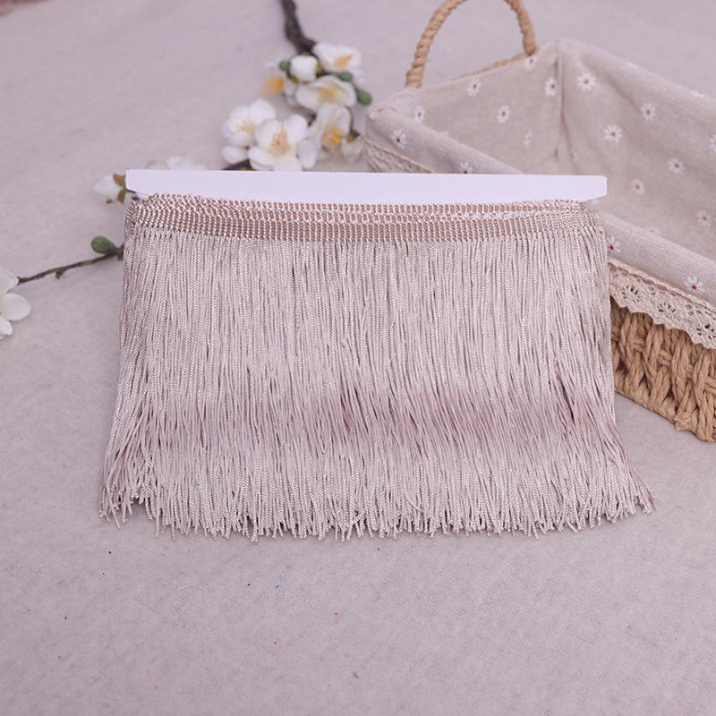 Полиэстеровая бахрома с кистями (10-20см) для сценических костюмов, штор, ковров и кружевных украшений