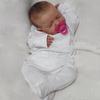 19-дюймовые готовые куклы Reborn Baby Sleeping LouLou уже окрашены целиком из силиконового винила или тканевого тела. Дополнительная кукла-эмуляция с волосами ручной работы. Детская игрушка.