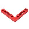 Aluminum Alloy 90 Degree Positioning Clamp Woodworking Right Angle Square Ruler