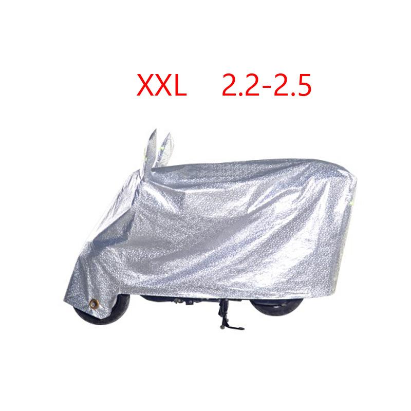 Чехол для мотоцикла, водостойкая уличная защита для велосипеда, защита от дождя, пыли, мотоцикла, скутера S/M/L/XL/XXL 1,6-2,5 м