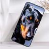 Doberman Dog Phone Case For iPhone 16 15 14 13 12 11 Pro Max Mini X XR XS Max 7 8 Plus Back Cover