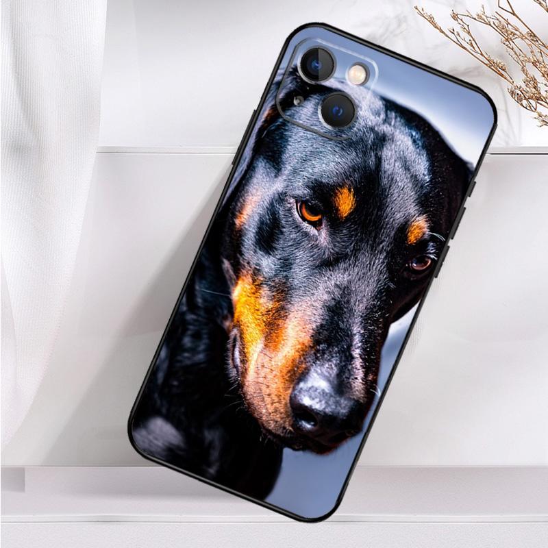 Doberman Dog Phone Case For iPhone 16 15 14 13 12 11 Pro Max Mini X XR XS Max 7 8 Plus Back Cover