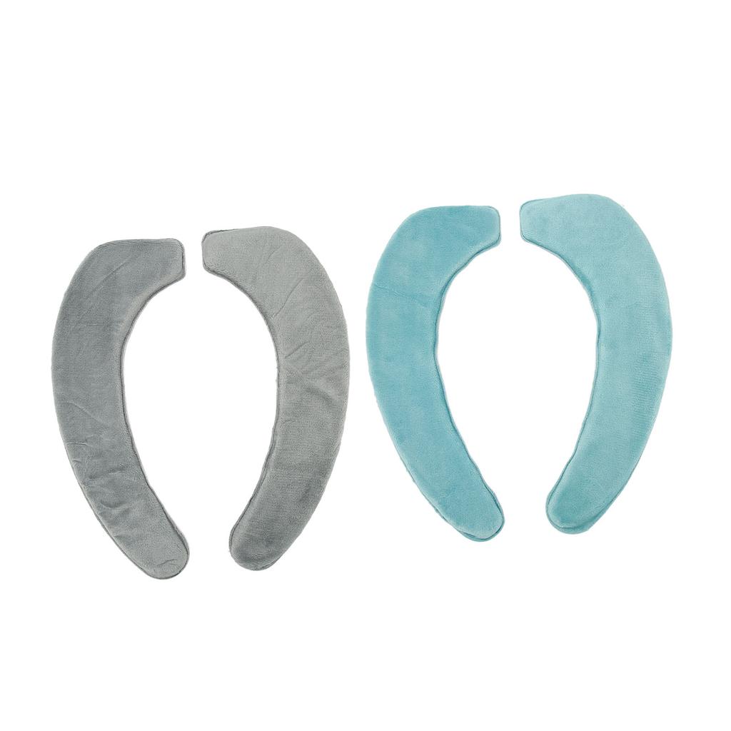 2 шт. Чехол-грелка для унитаза Мягкий Удобный Теплый Стирающийся Самоклеящийся Фланелевый Чехол для Сиденья Унитаза Cu