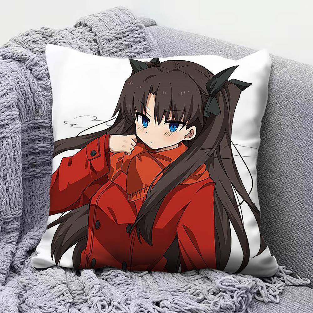 Rin Tohsaka Fate FGO HRS Home Sofa Cushion Covers and Aecorative Custom Pillow Covers