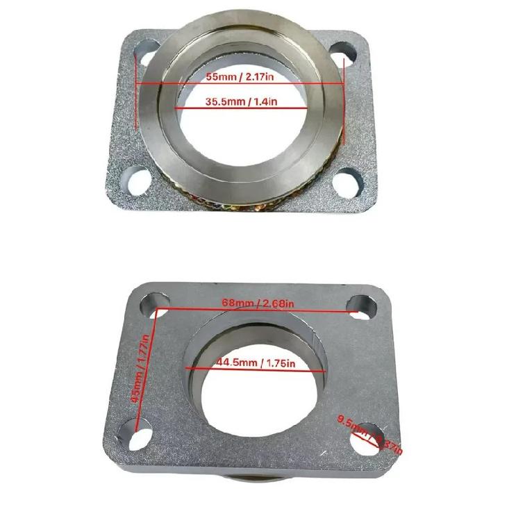 Universal Flange Adapter for HKS to TiAL 38mm MVS Wastegate Adapter Fix Boost Creep