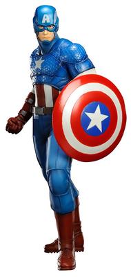 Kotobukiya МСТИТЕЛИ МАРВЕЛ МСТИТЕЛИ Капитан Америка MARVEL масштабная ПВХ окрашенная готовая фигурка СЕЙЧАС! ARTFX+ СЕЙЧАС! 1/10