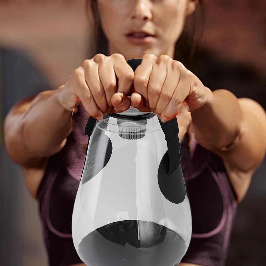 Workout Water Weight Bag 5kg Transparent Look Portable Fitness Water Bag Sandbag for Home Exercise G