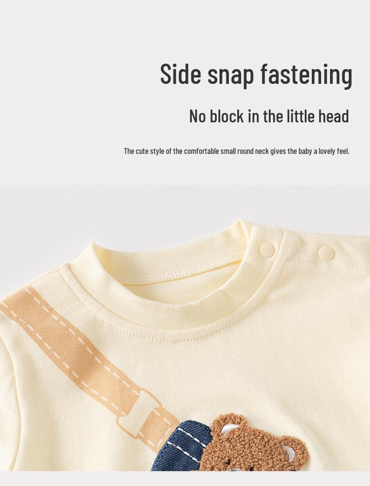 Хлопковый свитшот и длинные брюки для мальчиков - Комплект из 2 предметов на весну/осень