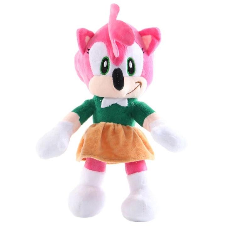 Sonic the Hedgehog and Friends 6-Piece Plush Toy Set, 28 cm, Sonic and Friends Collection Gift