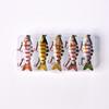 Deep Diving 6 Segment Fishing Lures 6cm 4.5g Plastic Hard Crank Mini Bionic Bait
