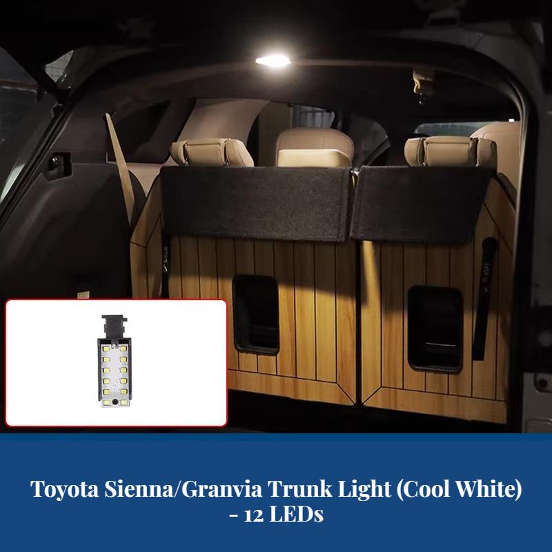 For Toyota Sienna Rear Reading Light Modified, Granvia Third Row Roof Light High Brightness LED Lamp Accessories