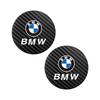 FA82Pcs Car Leather Coaster Mat Anti-slip Water Cup Pad For BMW M Performance E46 E90 E60 F20 X1 F10 F30 X3 E70 E39 E36 E87 X7 E92