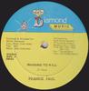12-дюймовая пластинка FRANKIE PAUL SISTER CHARMAINE Whining To Kill Eve Adam DM03 Diamond Music 1991 США Регги Ска Даб Б/у