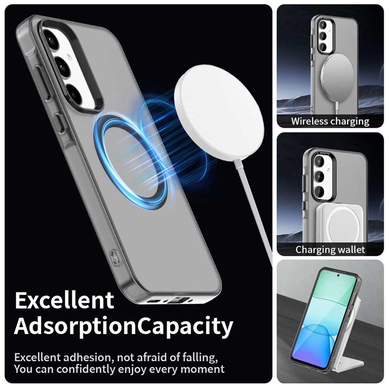 Прозрачный чехол с магнитной адсорбцией и беспроводной зарядкой для Samsung Galaxy Quantum 5 Чехол Samsung Quantum 5 для Samsung Quantum 5