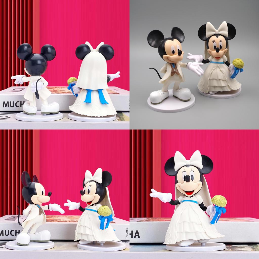 Collectible Wedding Dress Mickey And Minnie Mouse Figures For Disney Fans Of All Ages