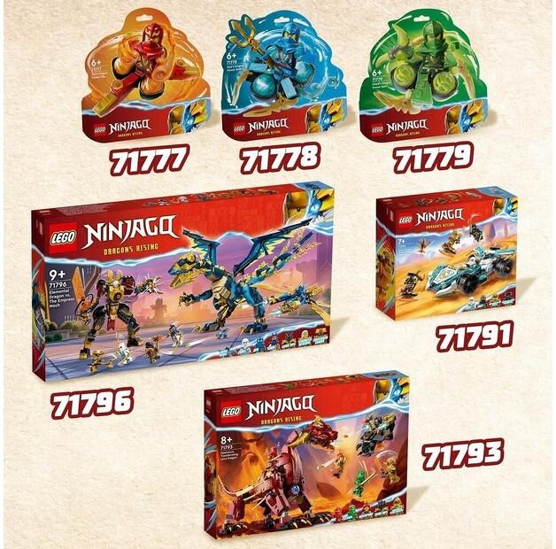 LEGO Ninjago 71796 Элементарный дракон против императрицы Мосс