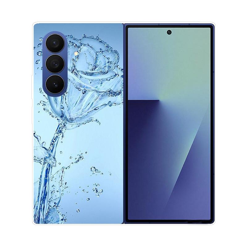 Для Samsung Galaxy Z Fold 7 Fold7 Чехол Роскошный Складной Ударопрочный Защитный Funda для Samsung Galaxy Z Fold 7 Жесткая Задняя Крышка из Поликарбоната