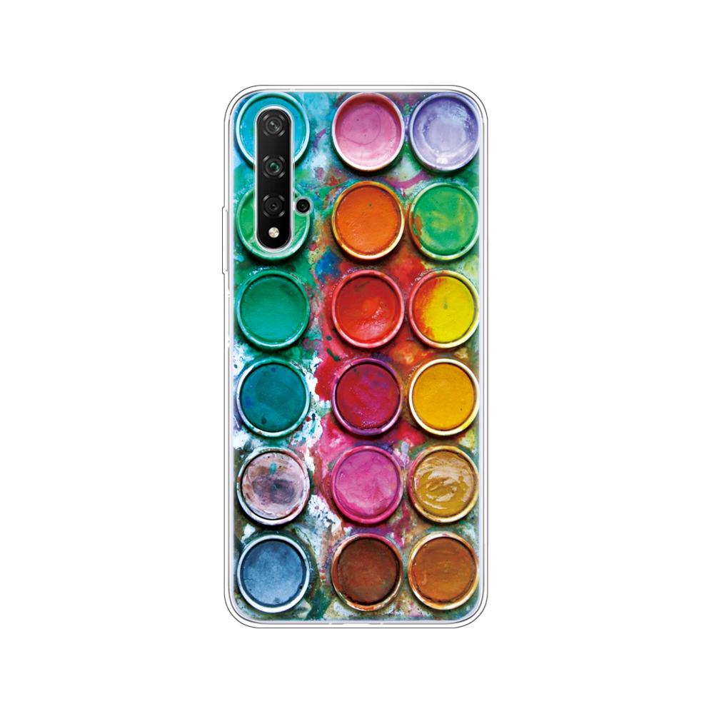 Чехол для Honor 20, силиконовый чехол на заднюю панель телефона для Huawei Honor 20 Pro Lite Honor20 YAL-L21 YAL-L41, роскошный мультяшный чехол