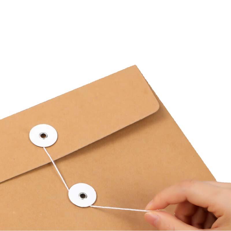 Deli 8387 Kraft Paper A4 File Folder