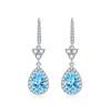 Sace Gems Classic Copper Alloy Zircon Earrings Ladies Jewelry Wedding Promise Party Gift