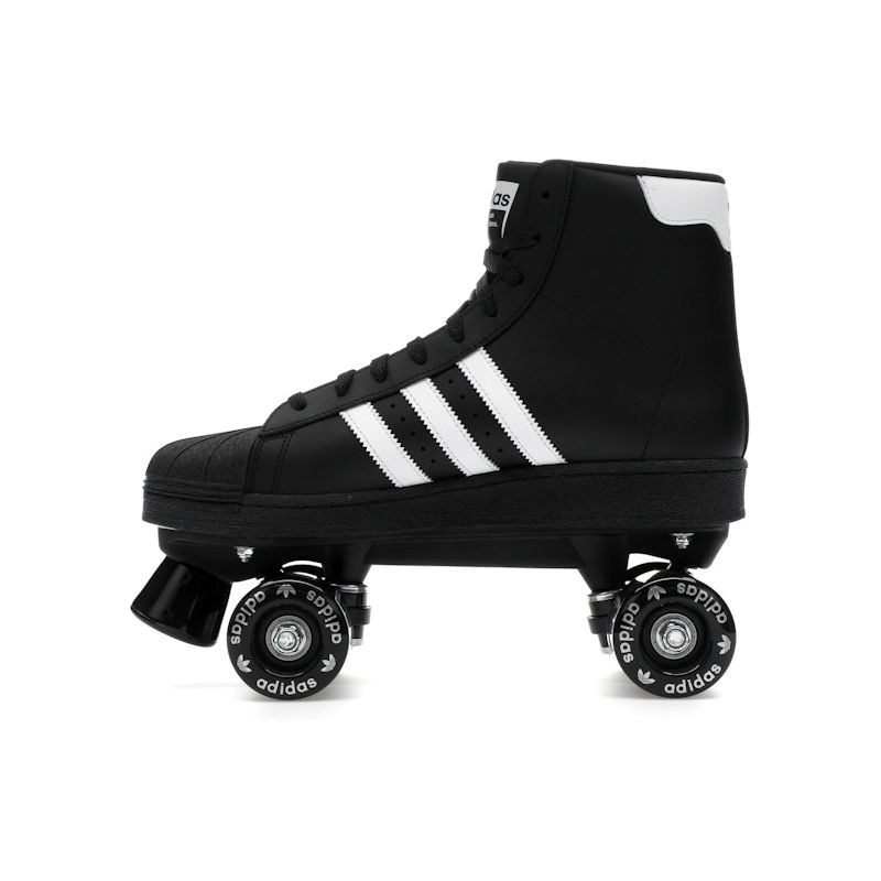 Adidas Superstar 82 Skate черные белые женские кроссовки Core-Black Cloud-White Silver-Metallic JI3535