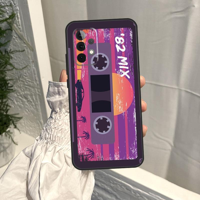 Ретро-кейс для VHS-кассеты для Samsung Galaxy A16 A36 A56 A06 A13 A53 A33 A23 A55 A35 A17 A54 A34 A14 A52 A32 A15