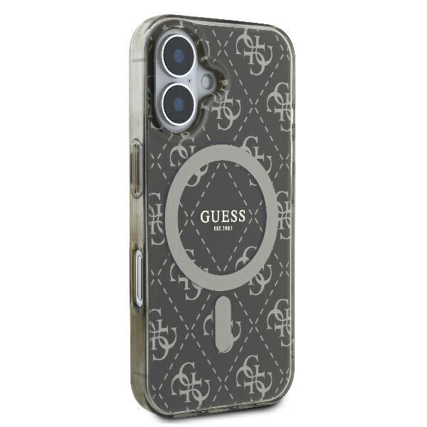 Guess Guhmp16Mh4Dtew Iphone 16 Plus6.7 Brązowy/Brown Hardcase Iml 4G Background Magsafe