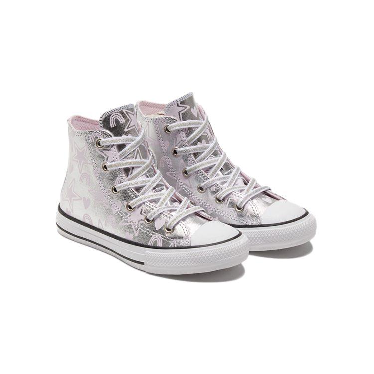 Converse Кеды All Star Canvas Удобные Высокие Детские Canvas Обувь Детская 672475C