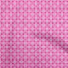 Cotton Flex Fuschia Pink Fabric Geometric Tile Sewing Material Print Fabric By The Yard 40 Inch