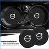 Car leather Water Coaster Non-Slip Mat Car Bottle Holder Insert Pad For Volvo XC60 XC90 S60 S80 S40 V40 V60 V70 V50 XC70