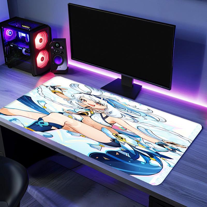 Genshin Impact characters Mouse Pad - Non-Slip Rubber Base, Smooth Surface for Work,Gaming,Office,And Home Use, Desk Mouse Pad