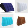 Triangle Cylinder Wedge Silicone Pillow PVC Flocking Triangle Pad New Inflatable Pillow Home