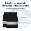 Build Plate For ELEGOO Centauri Carbon 260x271mm Double Sided PEI PEO PET PEY Heat Bed Spring Steel Sheet For Centauri Carbon
