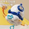 Baby Rocket Pulling Toy Educational Early Development Finger Exercise Suction Cup Toy