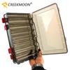 14 Compartments 18.5*27.5*5 Fishing Tackle Double Sided Plastic Fishing Lures Box Large Fishing Lure Hook Boxes Pesca Tackle Box S2